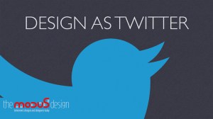 Design as twitter